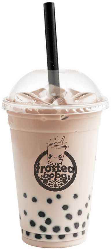 Rosy lychee Milk Tea