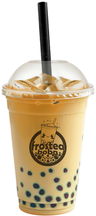 Peach Milk Bubble Tea